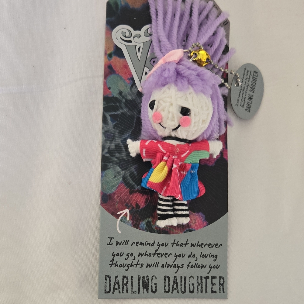 Watchover Voodoo Doll Keychain – Darling Daughter – Collectible‎ Gift, New